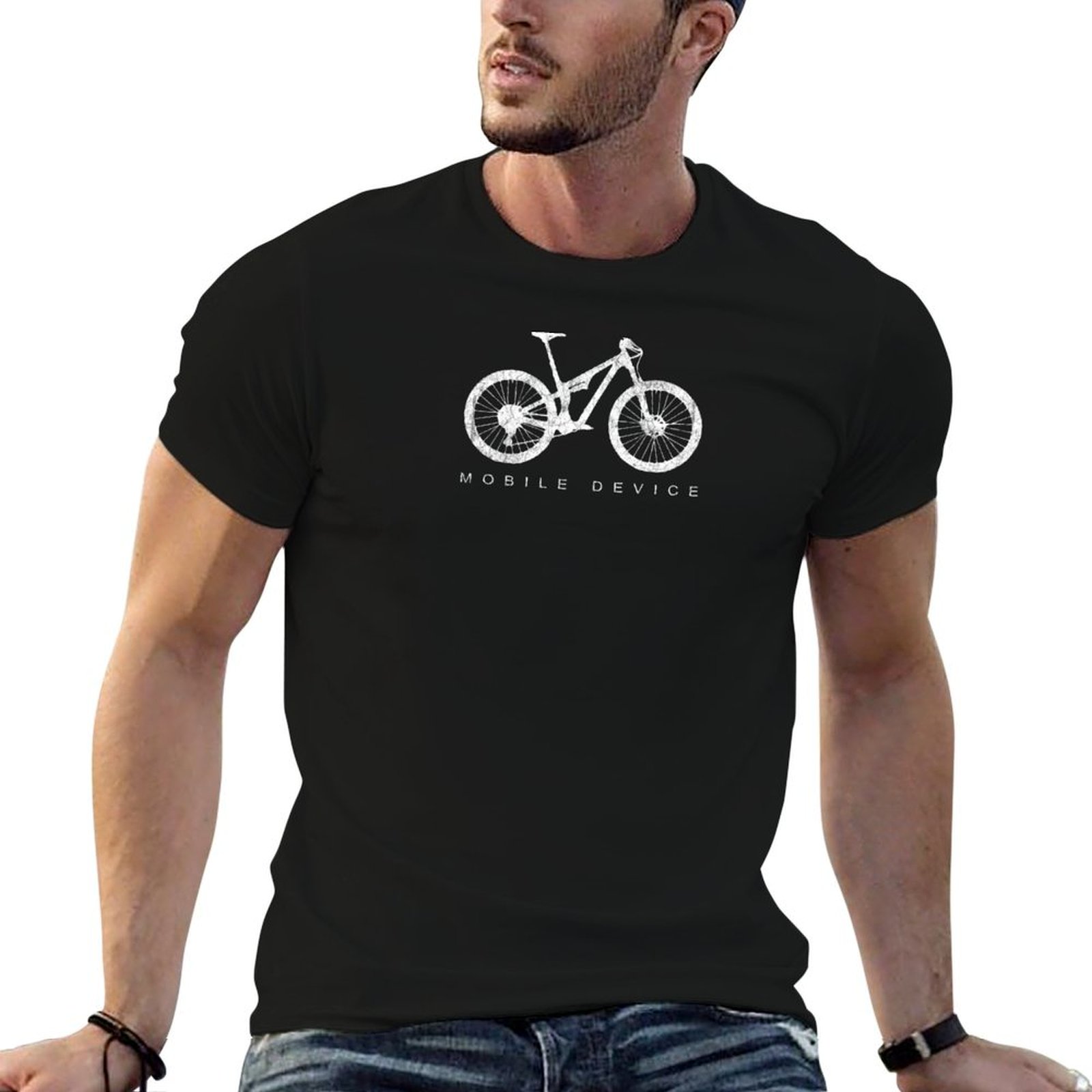 Mountain Biking Holidays - T-shirt divertente per dispositivi mobili Mountain