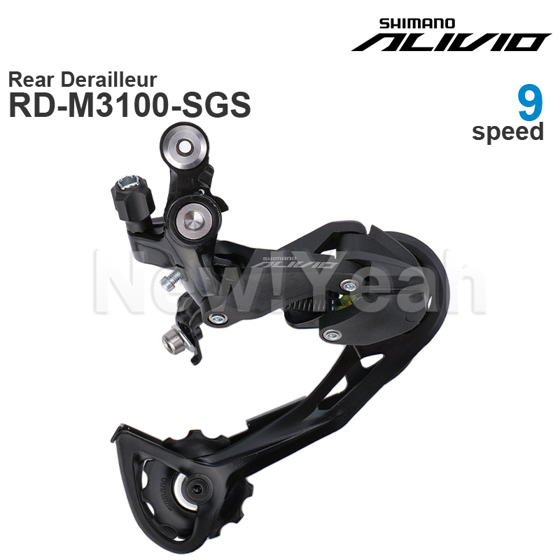 Rear Derailleur Shadow - Deragliatore posteriore SHIMANO ALIVIO M3100 9V