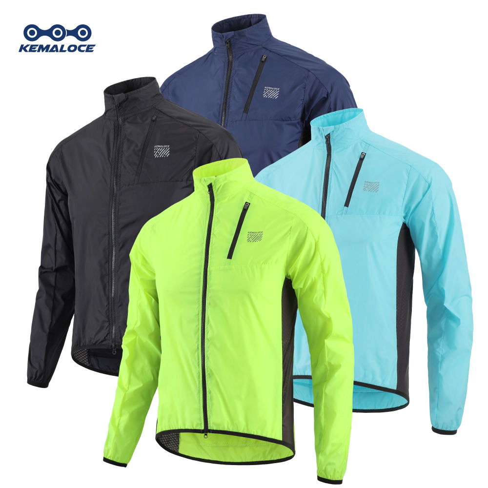 Mountain Biking Jacket - KEMALOCE Giacca Ciclismo Antivento Uomo 2026