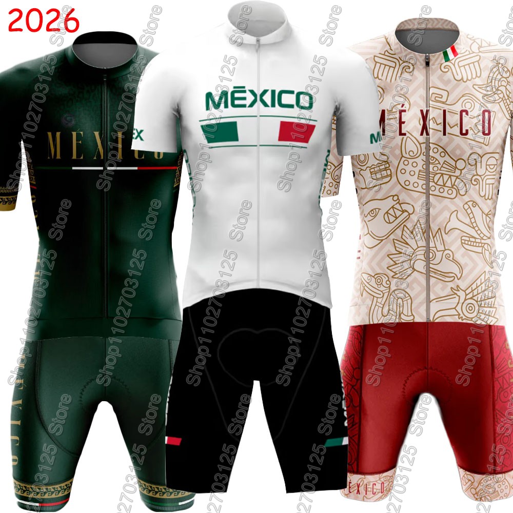 Mountain Biking New Mexico - Maglia da ciclismo Messico 2026 Set