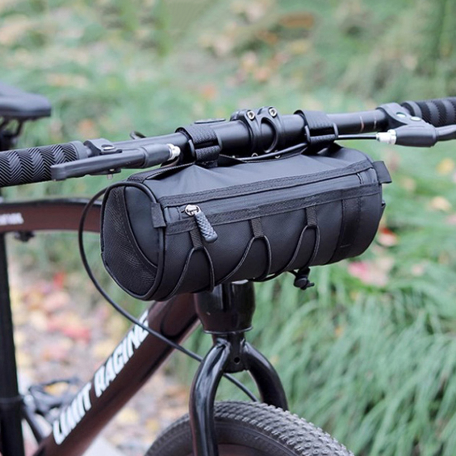 Mountain Biking Hip Pack - Borsa Impermeabile per Manubrio Bici, Borsa