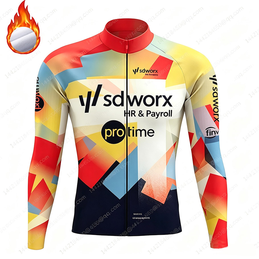 Mountain Biking Jacket - SD Worx 2026 Team-Thermal Fleece Giacca