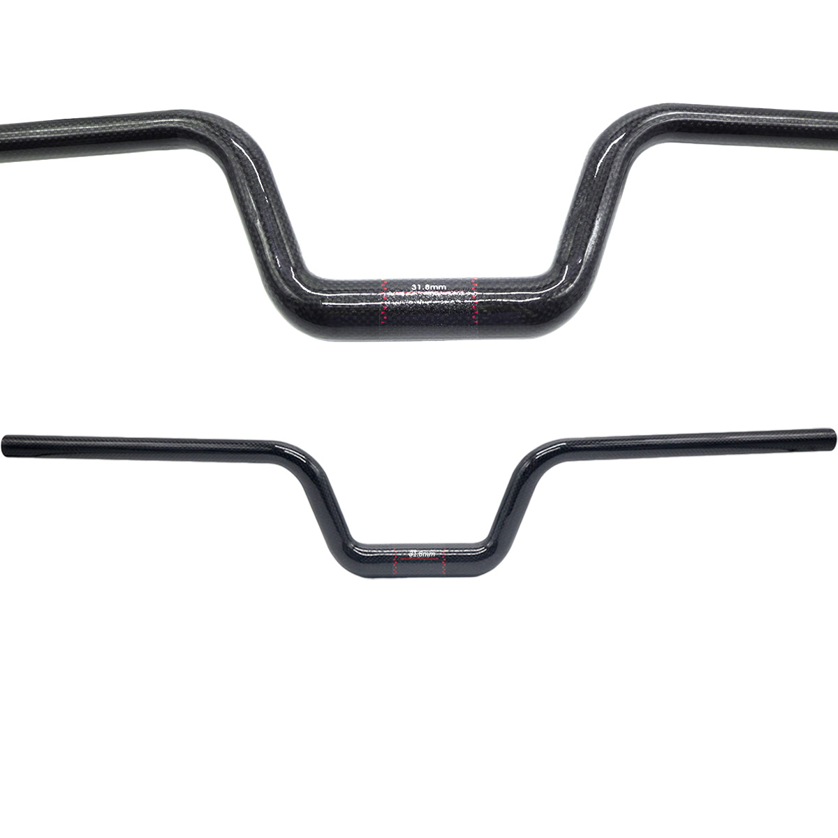 Manubrio MTB a U Leggero per C - Mountain Biking Logo recensione e prezzo