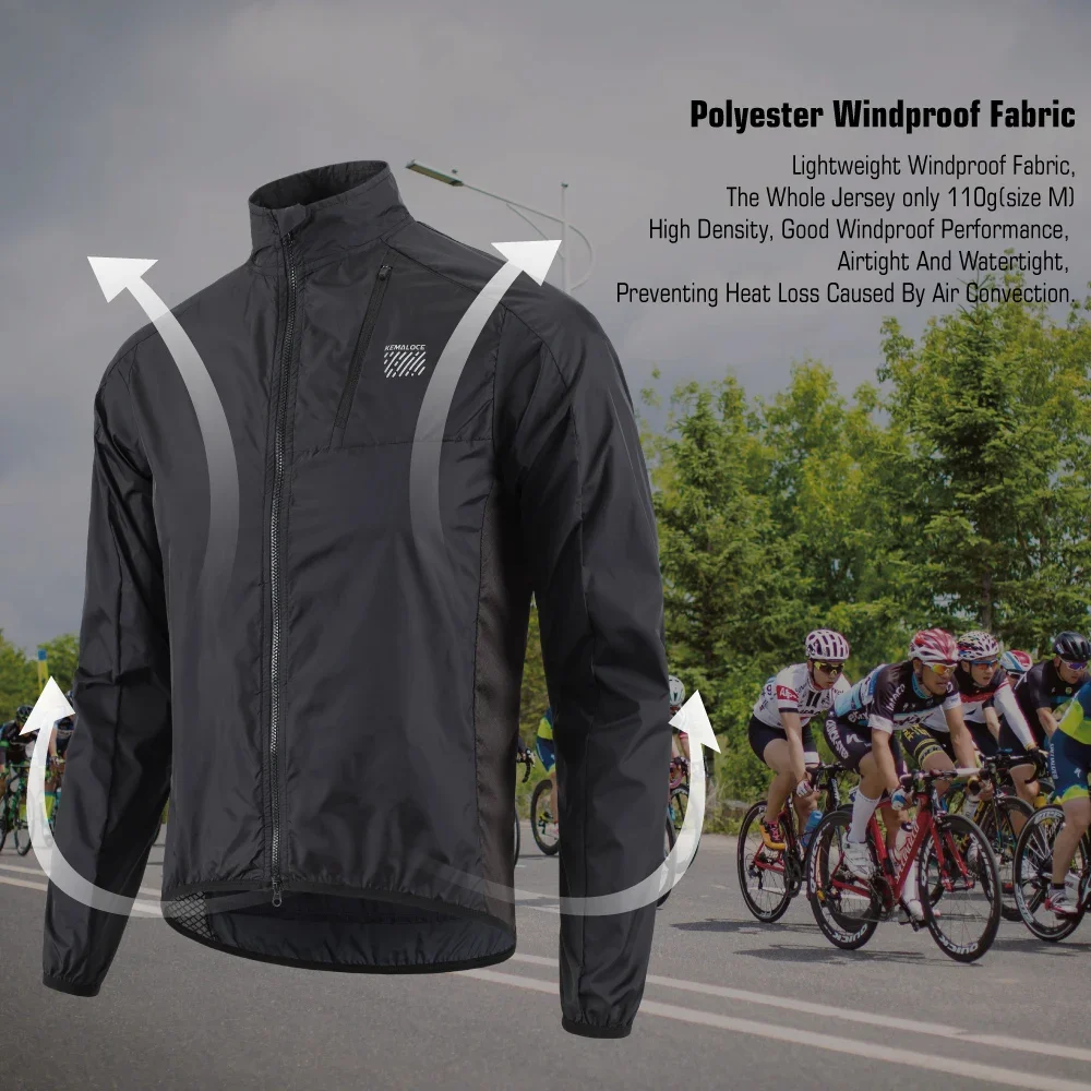 KEMALOCE Giacca Ciclismo Antiv - Mountain Biking Jacket recensione e prezzo