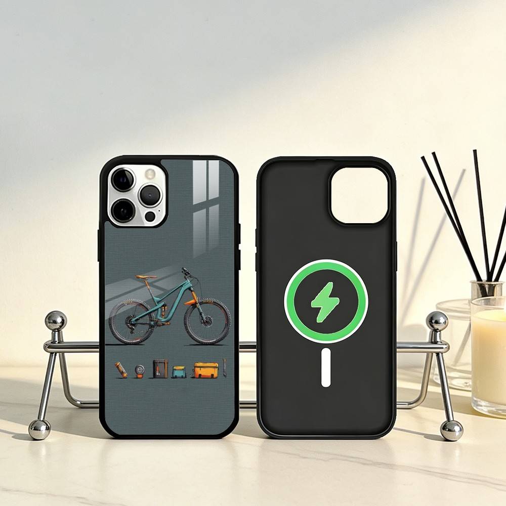 Custodia per telefono con desi - Mountain Biking Logo recensione e prezzo