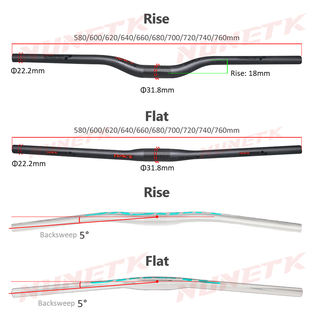 Race Face Next Manubrio MTB 3K - Mountain Biking Logo recensione e prezzo